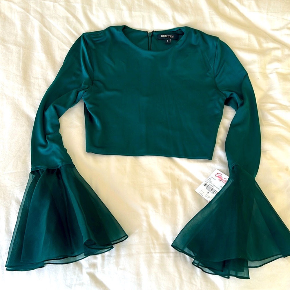 Cushnie et Ochs designer blouse. NWT Size 0.